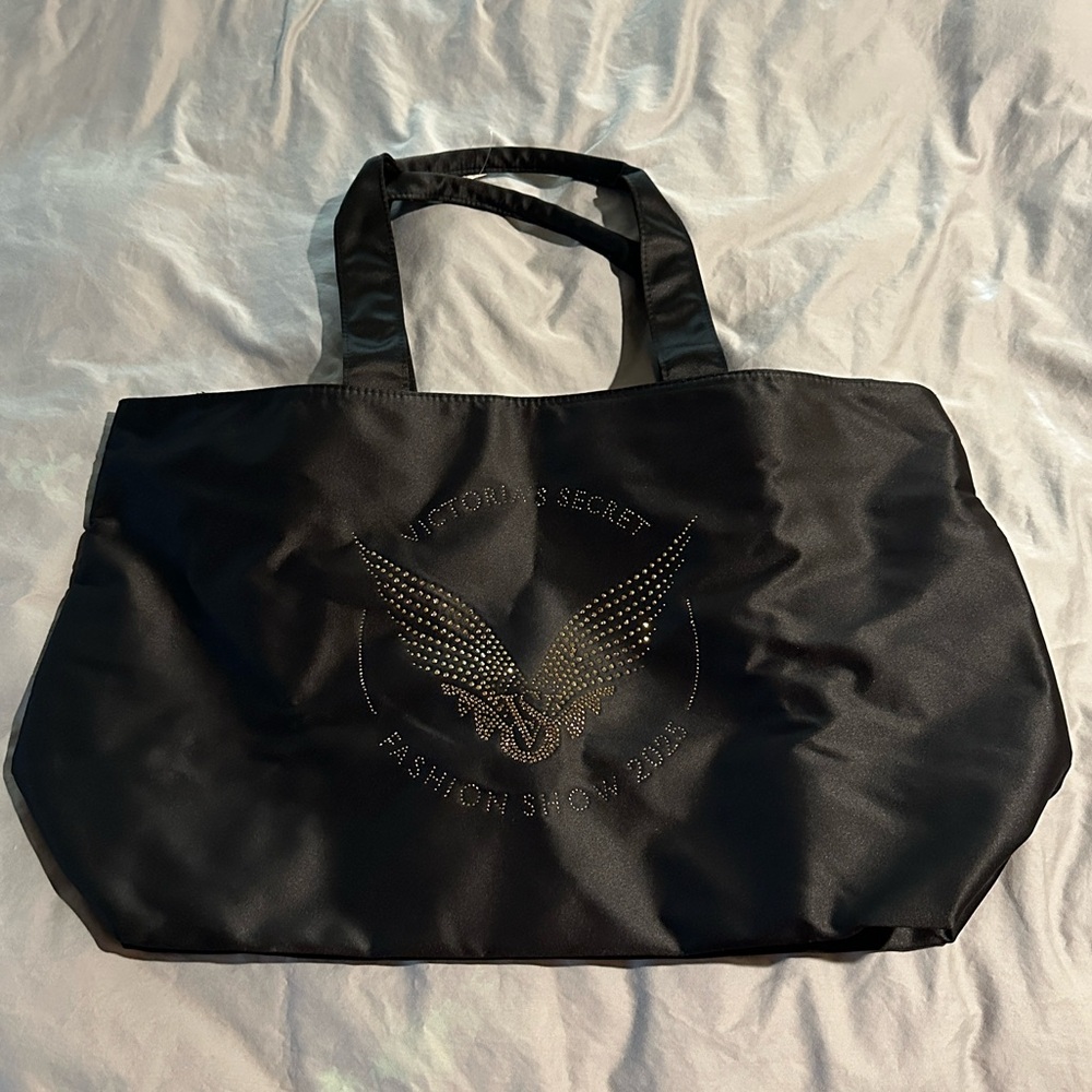 NWT Victoria's Secret Fashion Show 2025 Large Black Tote